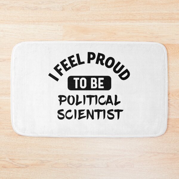 Item preview, I feel Proud to be political scientist designed and sold by bumperapparels.