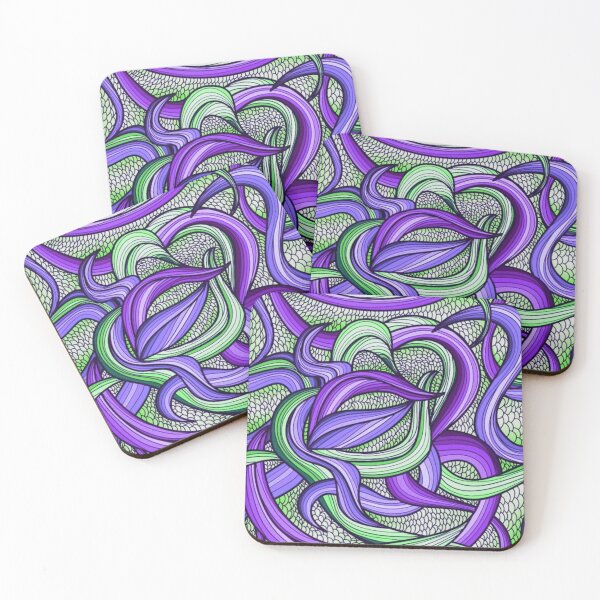 Item preview, Purple hair braid pattern designed and sold by chinnu772.
