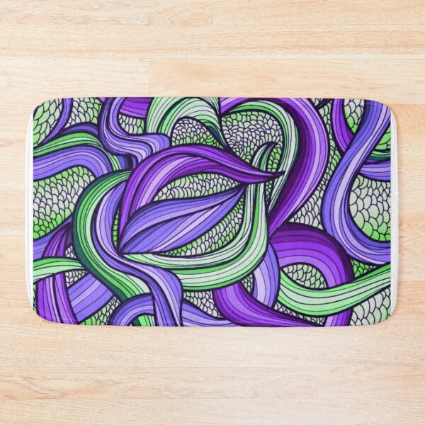 Item preview, Purple hair braid pattern designed and sold by chinnu772.