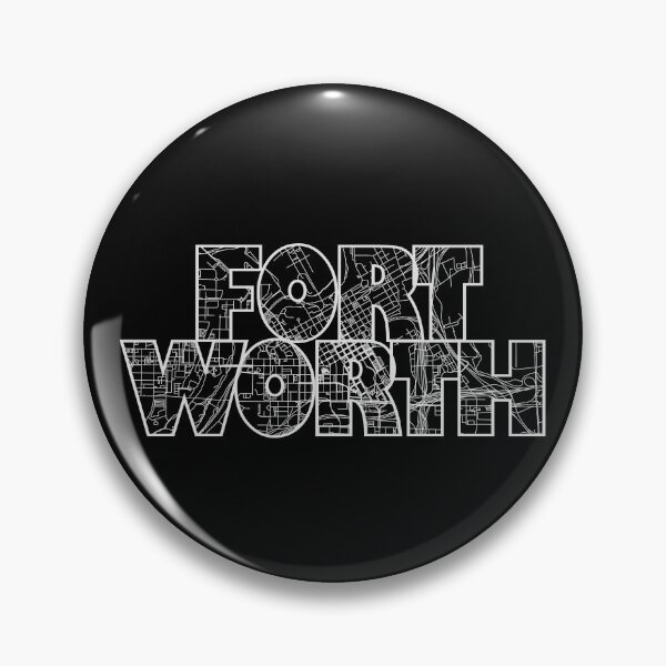 Item preview, Fort Worth Street Map designed and sold by thestreetslocal.