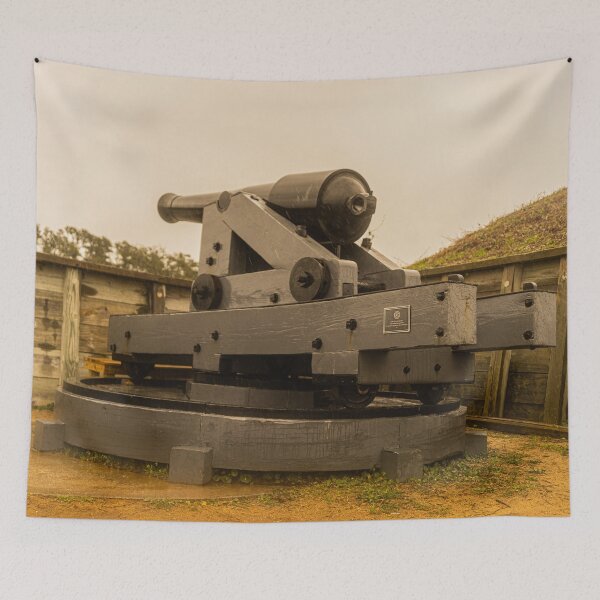 Item preview, Fort Fisher Cannon designed and sold by KensLensDesigns.