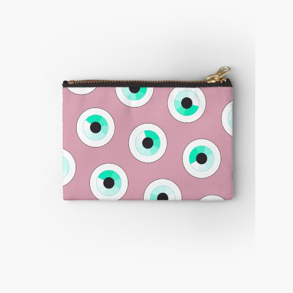 Item preview, Whimsical Eyes - Teal & Pink designed and sold by AnArielleShop.