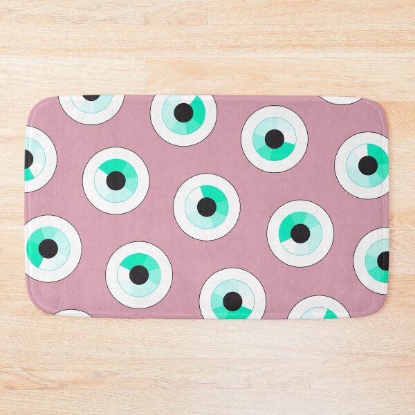 Item preview, Whimsical Eyes - Teal & Pink designed and sold by AnArielleShop.
