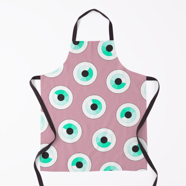 Item preview, Whimsical Eyes - Teal & Pink designed and sold by AnArielleShop.