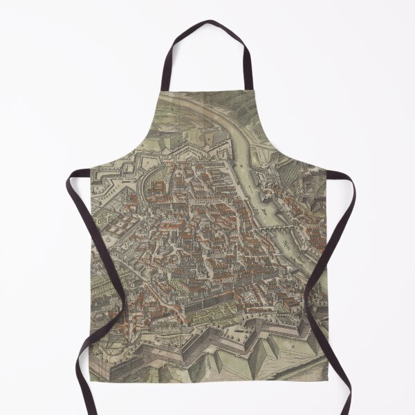 Item preview, Vintage Map of Wurzburg Germany (1723) designed and sold by BravuraMedia.