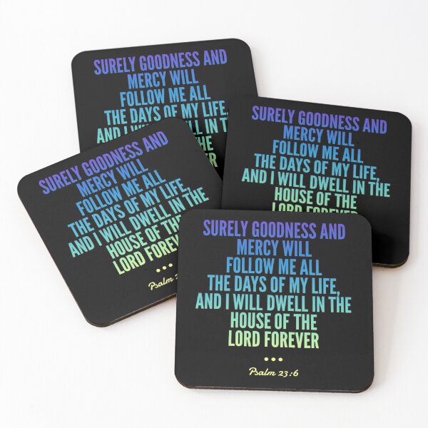 Item preview, Surely goodness and mercy designed and sold by Biblecafe.