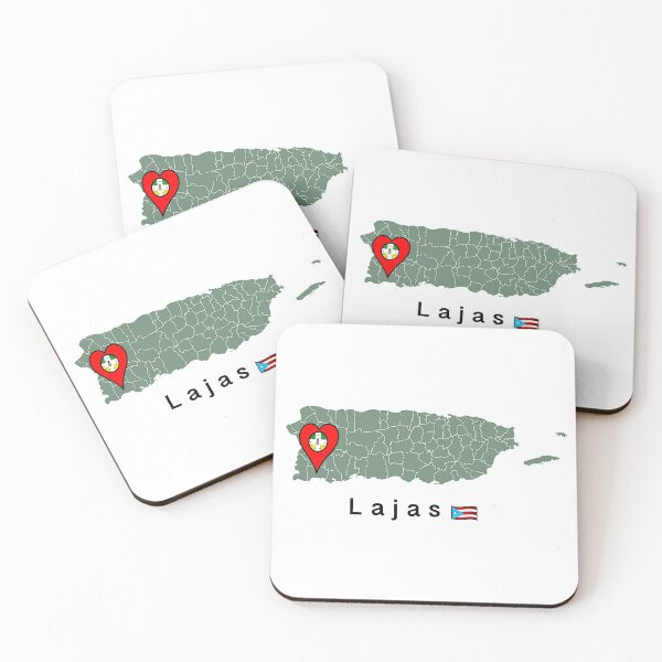 Item preview, ¡Yo soy de aquí! Lajas, P.R. heart pin designed and sold by SoLunAgua ..