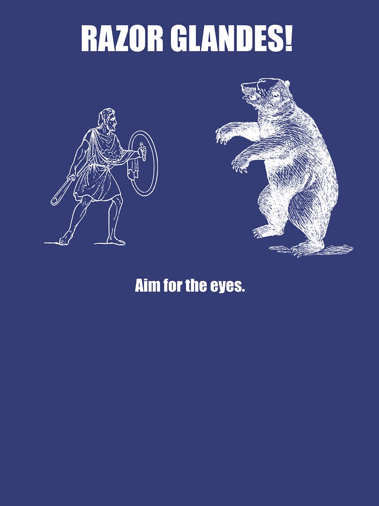 Razor Glandes! Aim for the Eyes. by tacpar