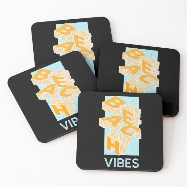 Item preview, Beach Vibes Typography designed and sold by beachchic.