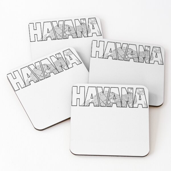 Item preview, Havana Street Map designed and sold by thestreetslocal.