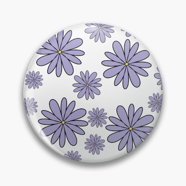 Item preview, Paquete de pegatinas florales de flores de lavanda púrpura claro minúsculo designed and sold by logankinkade.
