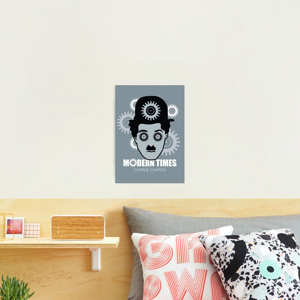 Modern Times - Alternative Movie Poster Photographic Print