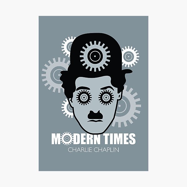 Modern Times - Alternative Movie Poster Photographic Print