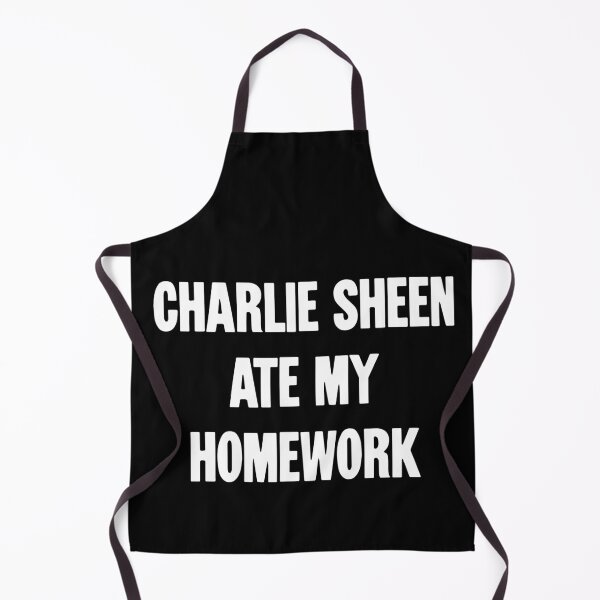Item preview, Charlie Sheen Ate My Homework designed and sold by Good-Looking Corpse.