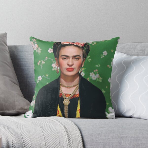 Artiste de T-shirt Frida Khalo Coussin