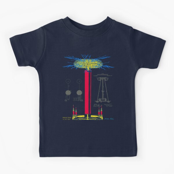 Tesla Coil Kids T-Shirt