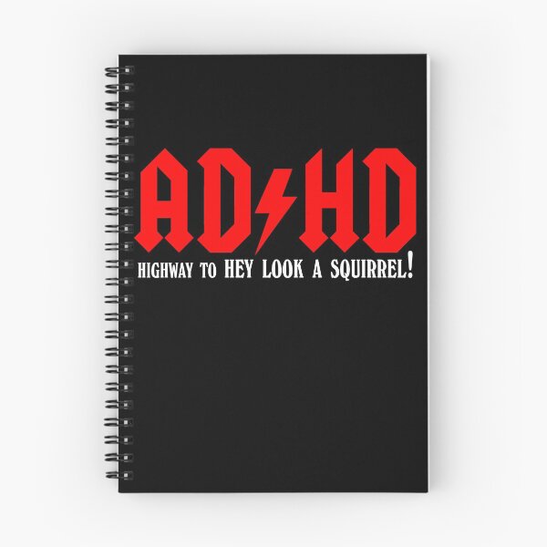 Item preview, ADHD Highway to Hey look a squirrel designed and sold by mariatorg.