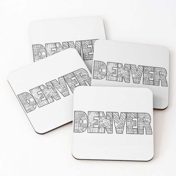 Item preview, Denver Street Map designed and sold by thestreetslocal.