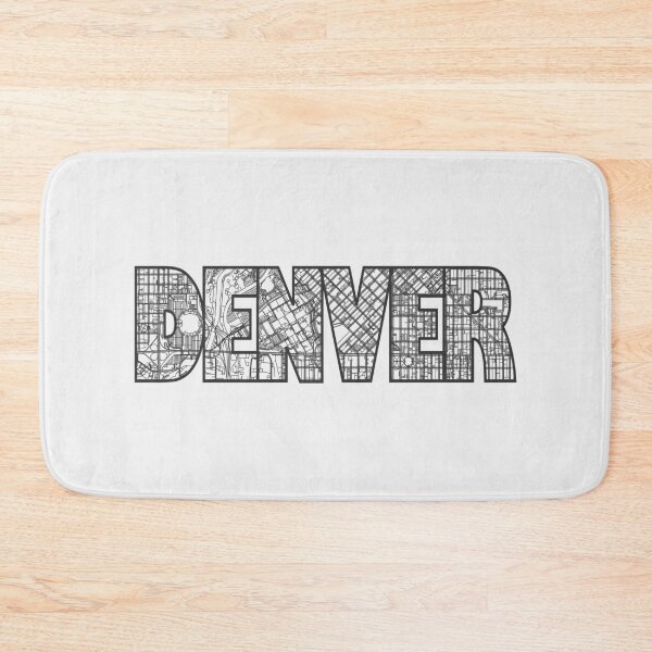 Item preview, Denver Street Map designed and sold by thestreetslocal.