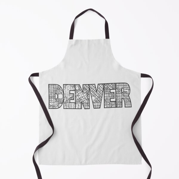 Item preview, Denver Street Map designed and sold by thestreetslocal.