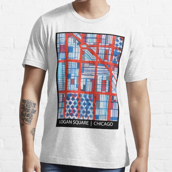 Logan Square, Chicago Essential T-Shirt