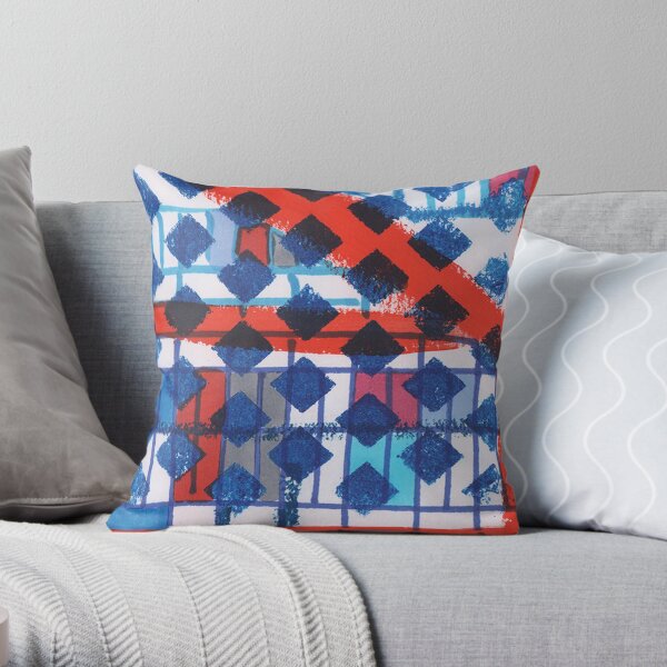 Logan Square, Chicago Throw Pillow