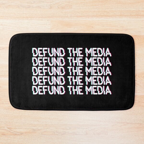 Item preview, Defund The Media Television Glitch Design designed and sold by JG0024.