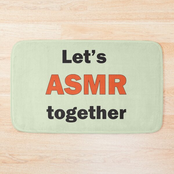 Item preview, Let's ASMR together designed and sold by Desha001.