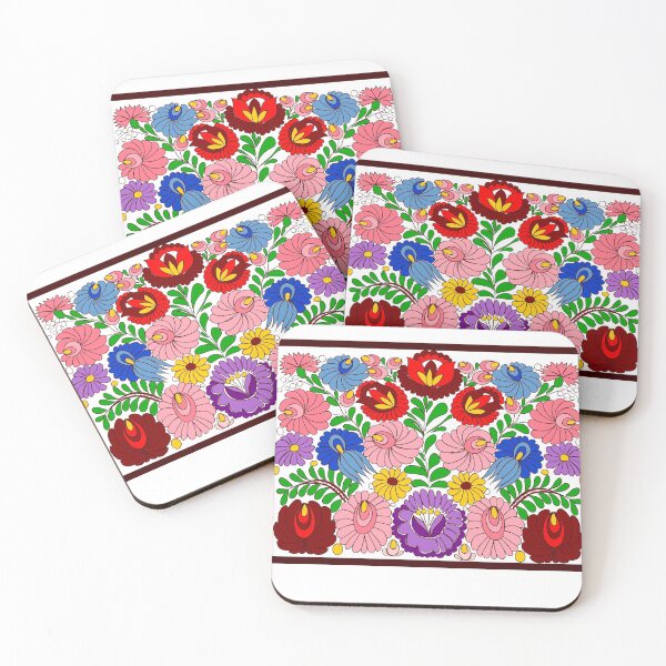 Item preview, Colorful hungarian pattern from Kalocsa designed and sold by Chino20.