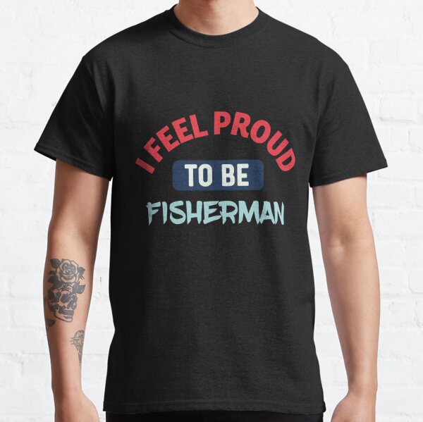 Proud Fishing Dad Fisher Son Father Gift