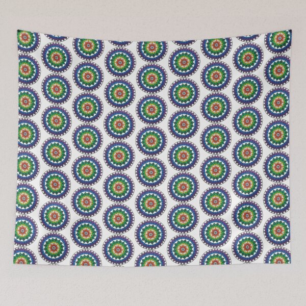 Item preview, Rainbow Mandala designed and sold by Emma Roach.