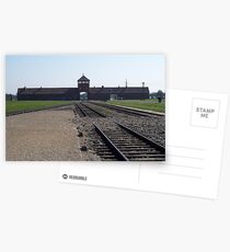 Entrance to Hell (Auschwitz concentration camp) Postcards