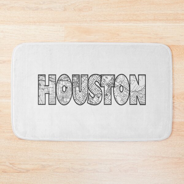 Item preview, Houston Street Map designed and sold by thestreetslocal.