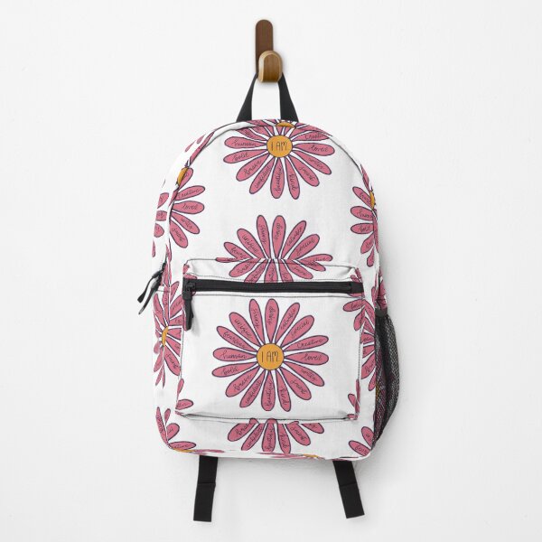 Item preview, Pink Flower I Am Positive Affirmations Sticker Daisy designed and sold by logankinkade.
