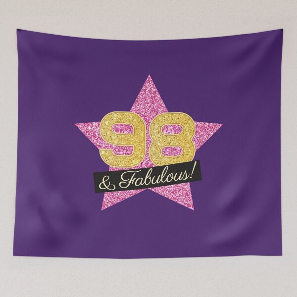 Item preview, 98th Birthday Gifts Women Fabulous - Pink Gold designed and sold by betternotes.
