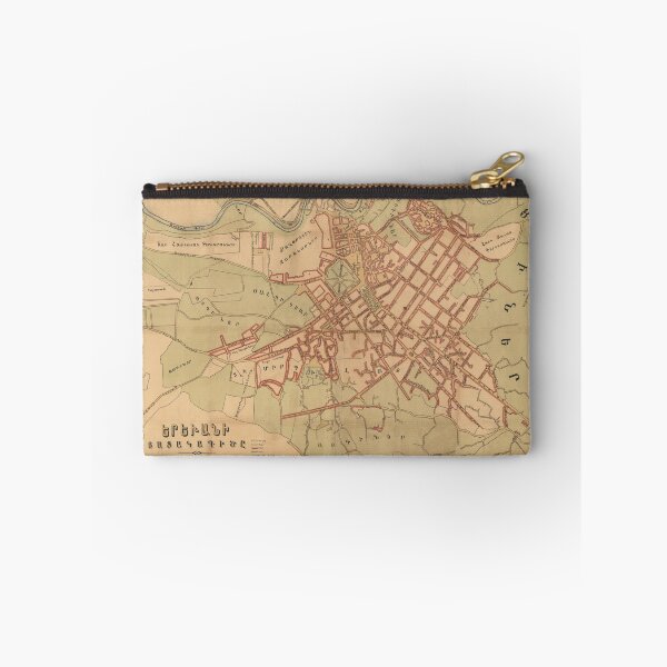 Item preview, Vintage Map of Yerevan Armenia (1920) designed and sold by BravuraMedia.