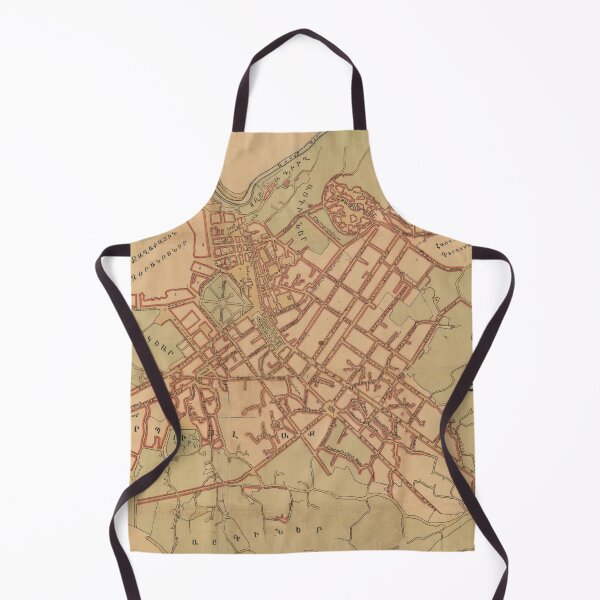 Item preview, Vintage Map of Yerevan Armenia (1920) designed and sold by BravuraMedia.
