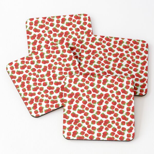 Item preview, Strawberry Pattern designed and sold by GlowinUp Shop.