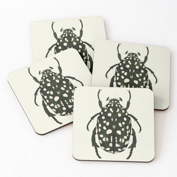 Item preview, Green beetle designed and sold by Elbuenlimon.