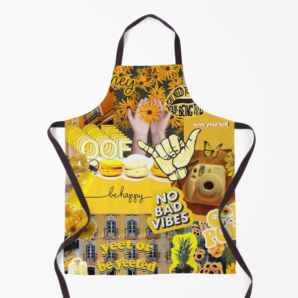 Item preview, Yellow Vibes VSCO Hangout Collage By Nicole William designed and sold by GlowinUp Shop.
