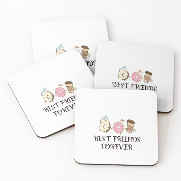Item preview, Coffee and Donut  Best Friends Forever T-Shirt designed and sold by Didou  Design.