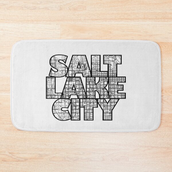 Item preview, Salt Lake City Street Map designed and sold by thestreetslocal.
