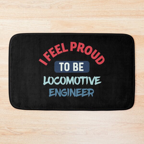 Item preview, I feel Proud to be locomotive engineer retro designed and sold by bumperapparels.