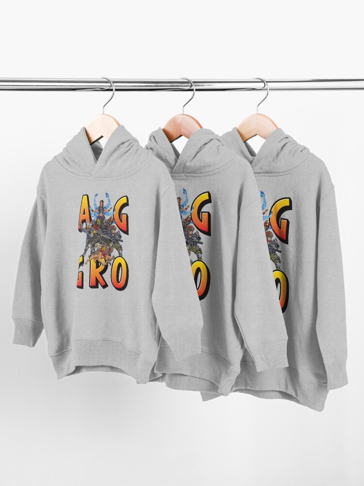 Alternate view of Borderlands 3 Aggro Aggressive Provoking Vault Hunters FL4K Beastmaster Amara Siren Moze Gunner Zane Operative Guard Skag Toddler Pullover Hoodie