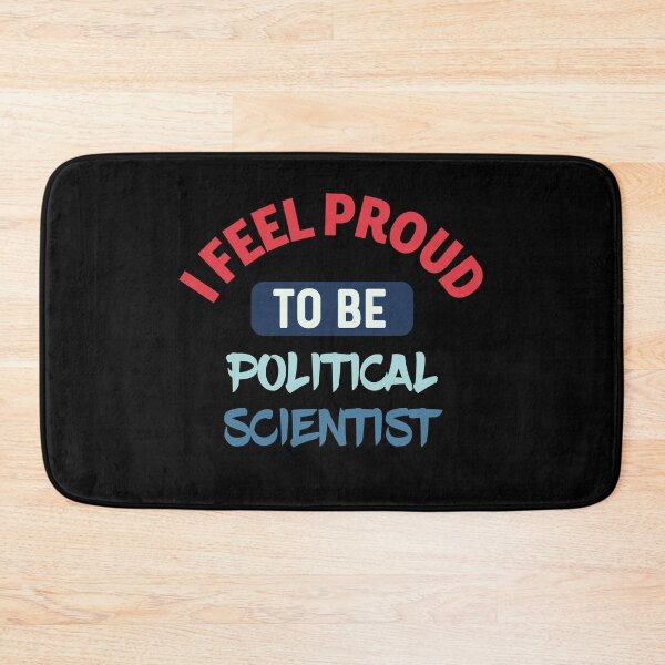Item preview, I feel Proud to be political scientist retro designed and sold by bumperapparels.