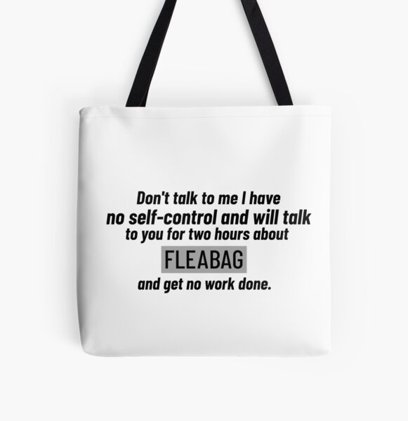 Vista previa del artículo con la obra «Fleabag Time Again», diseñado y vendido por bloomby.