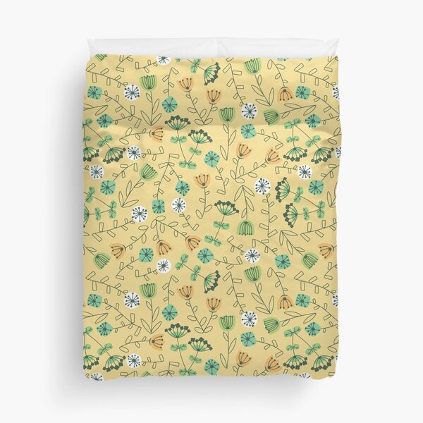 Item preview, Mid Century Meadow Sunshine Yellow designed and sold by AngieHursh.