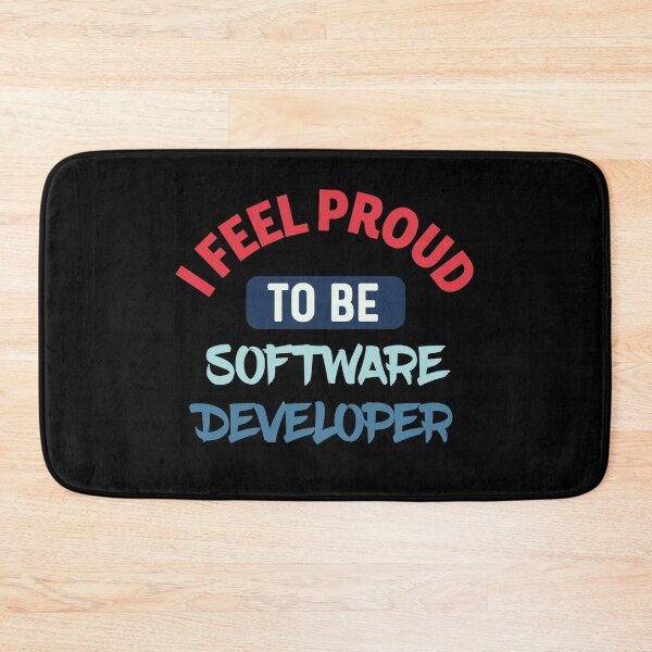 Item preview, I feel Proud to be software developer retro designed and sold by bumperapparels.