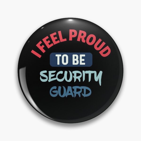 Item preview, I feel Proud to besecurity guard retro designed and sold by bumperapparels.
