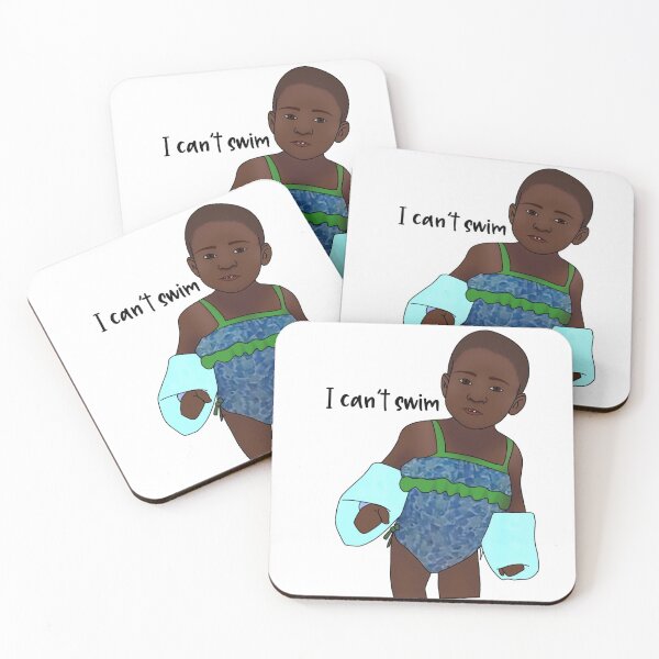 Item preview, Happy birthday Raven! I can’t swim! designed and sold by digitylart.